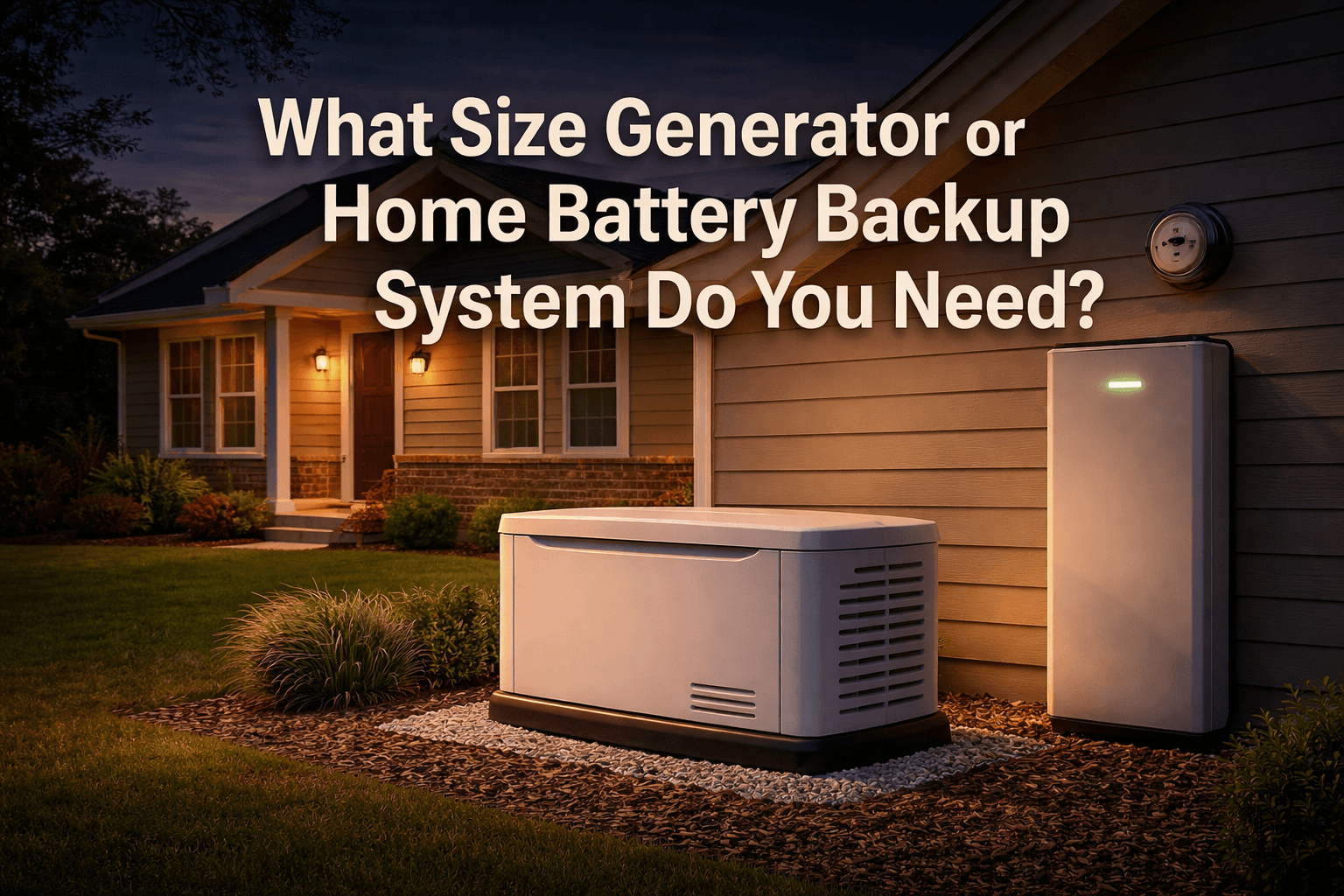 Clemens Electric Home Battery Backup